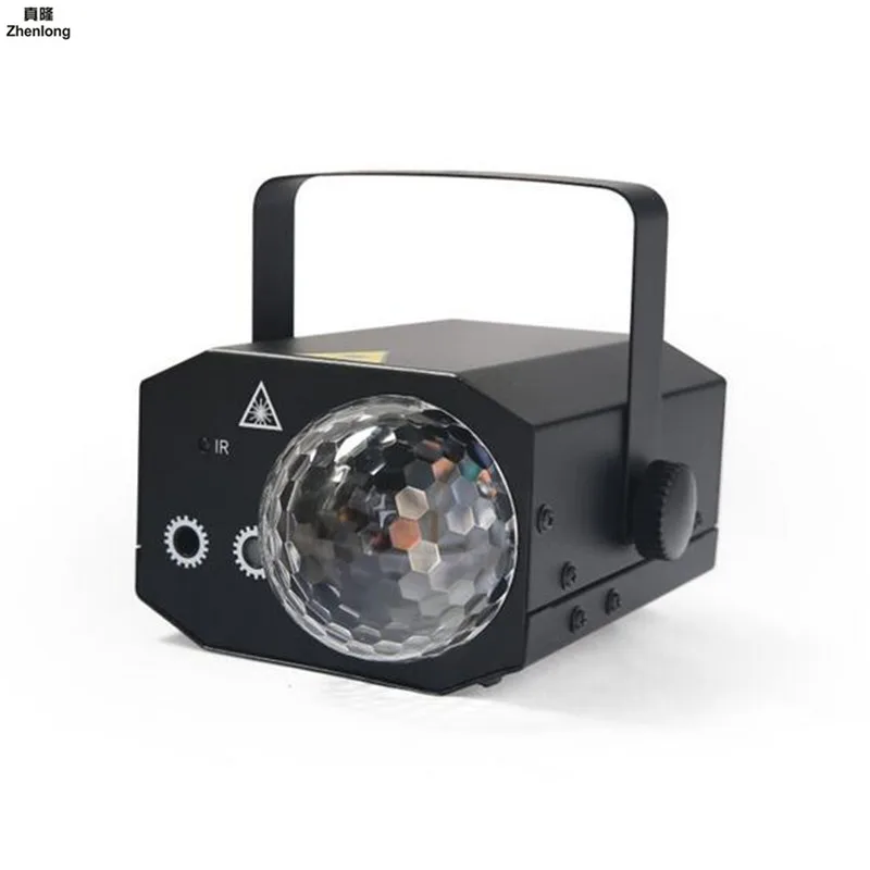Лазерный Rgb светодиодный светильник музыкальный Точечный лазерный Dj для