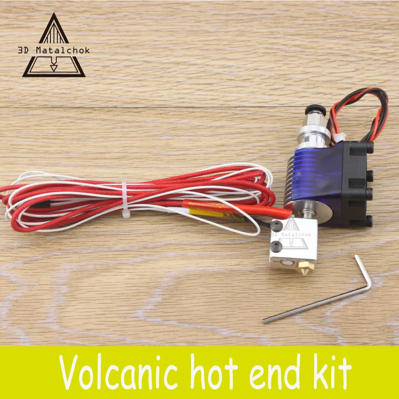 

3D Printer accessories parts 12V/24V Volcano kit J-head Hotend for 1.75mm/3.0mm Filament Extruder 0.4mm Nozzle , Makerbot Reprap