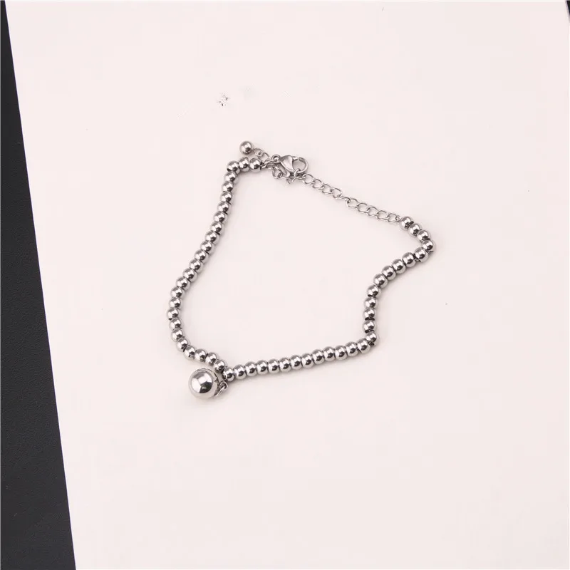 2017 alibaba-Express Лидер продаж серебряные браслеты для мужчин и женщин Мала Бусы