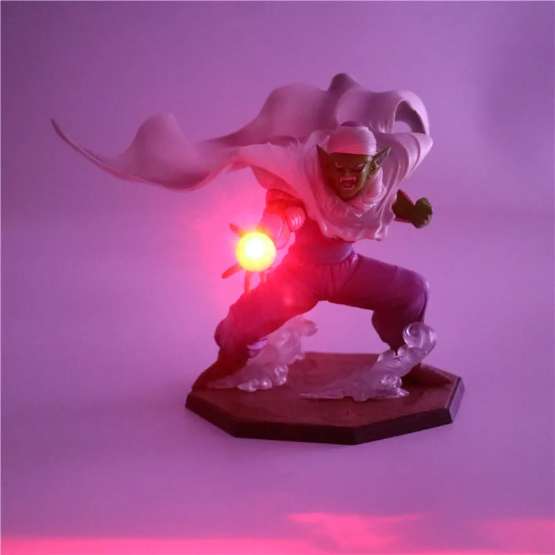 Драконий жемчуг Z Piccolo ПВХ фигурка ночник Игрушка Аниме настольная лампа Жемчуг