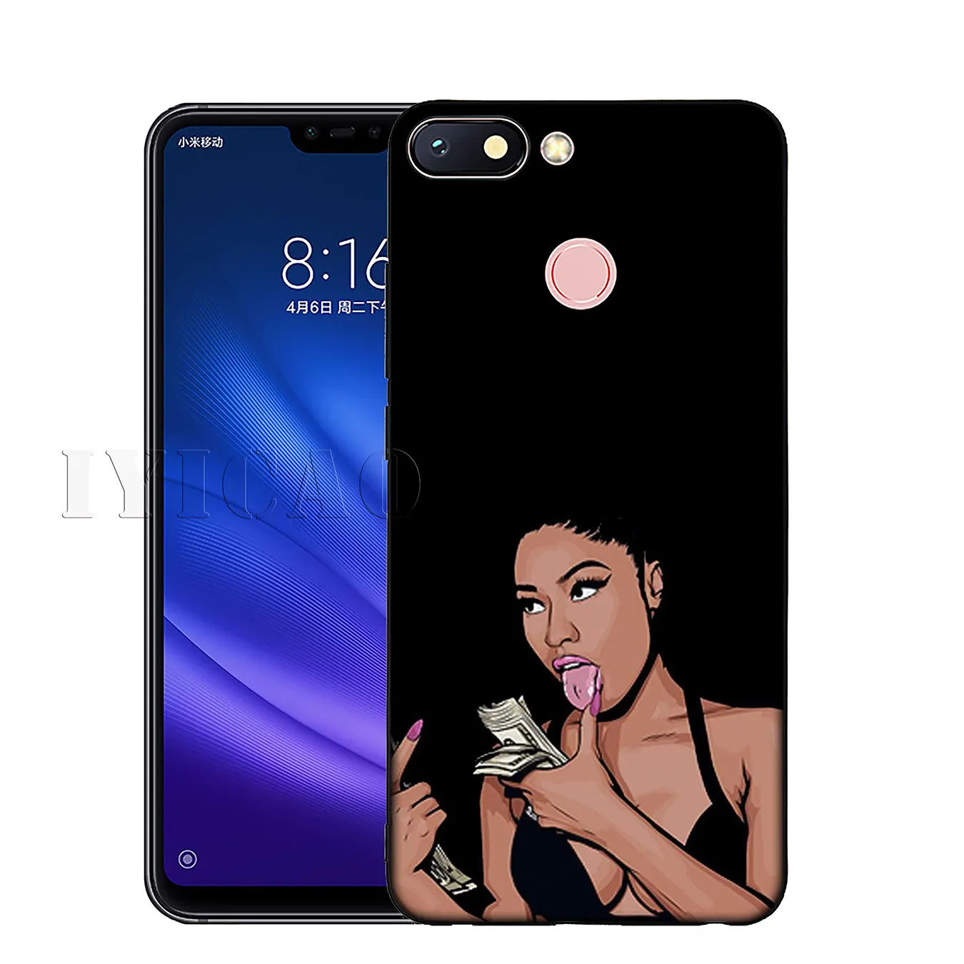 IYICAO Nicki Minaj оригинальный мягкий силиконовый чехол для телефона Xiaomi Redmi K20 8A 7A 6A 5A S2 4X