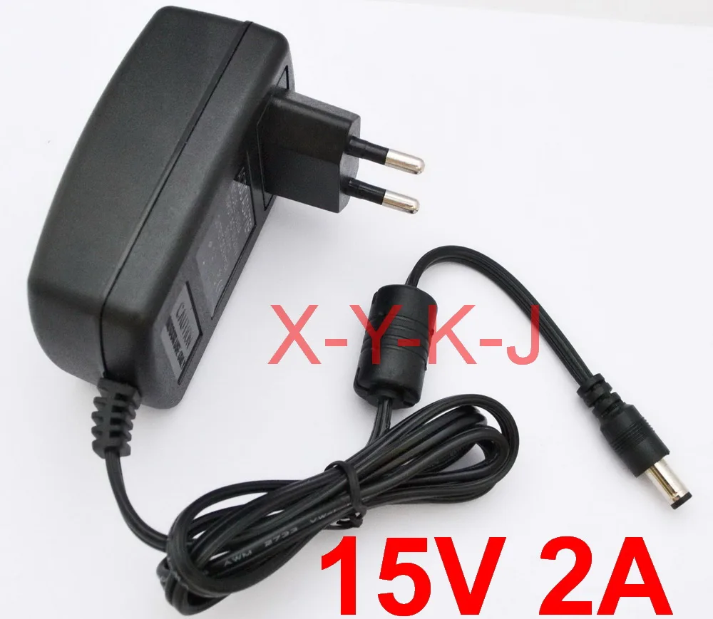 1 шт. высокое качество 15V2A AC 100В 240В адаптер преобразователя DC 15 в 2A 2000ма источник
