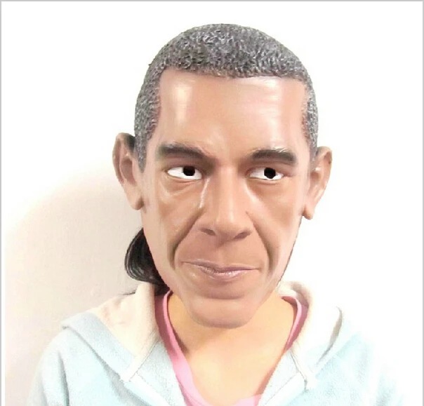 Бесплатная доставка США президент Обама вечерние Тия на Хэллоуин косплей