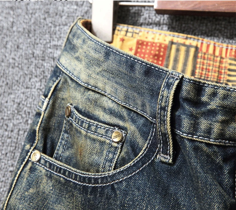 Джинсы мужские рваные в стиле хип хоп винтажные брюки скинни из денима