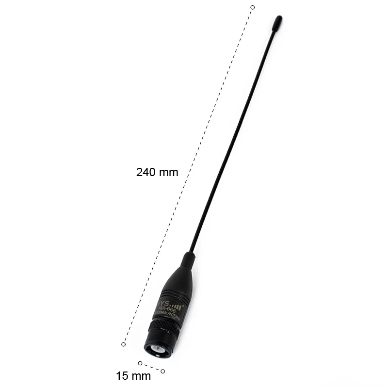 HYS Dual Band 144/430 мГц UHF/УКВ BNC антенны для K100 TK200 IC-V8 IC-V80 IC-V82 HT440 HT90 maxon HR CP500 | Мобильные