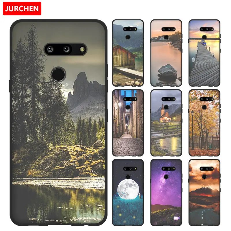 JURCHEN чехол для телефона LG G8s ThinQ G8S модный силиконовый мягкий ТПУ Coque Capa|Сумки