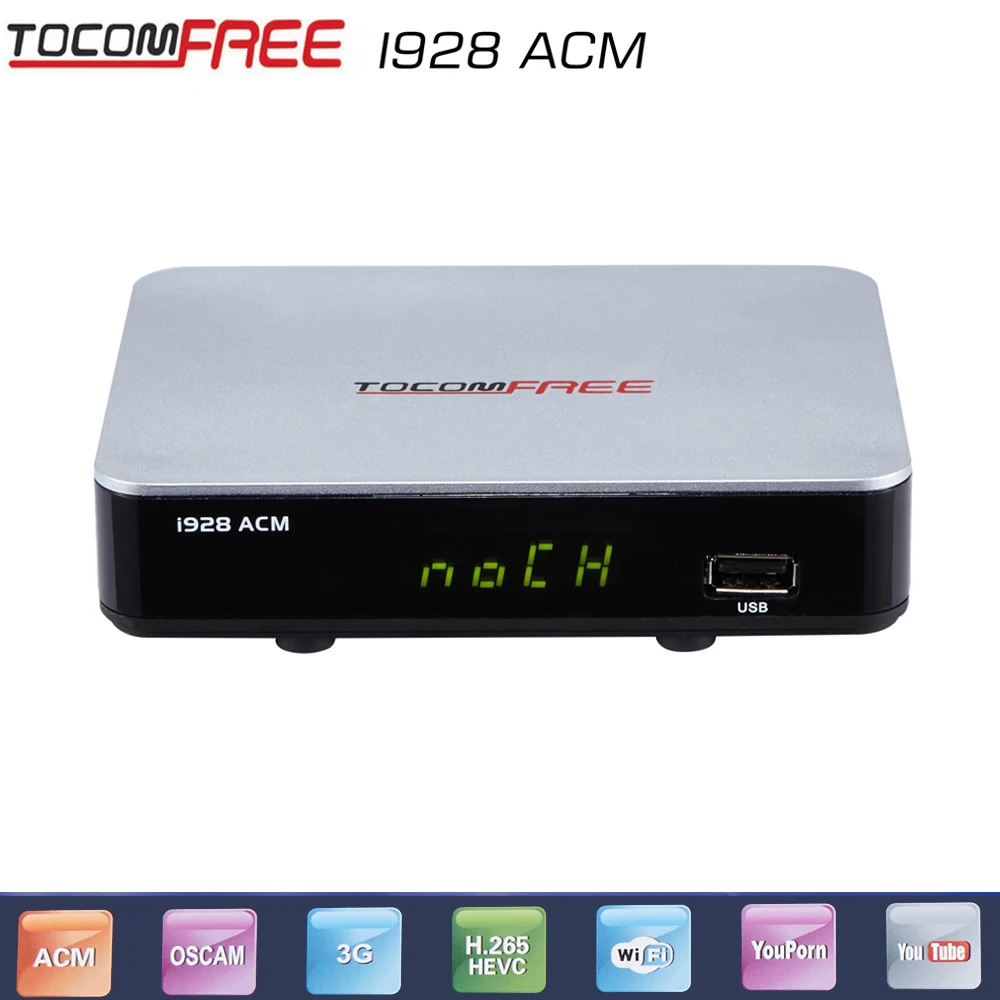 2017 Новый Спутниковый ресивер tocomfree икс i928ACM бесплатно + 1 шт. wi fi антенны Южной