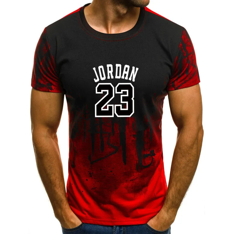 Мужская футболка Jordan 23 с принтом в стиле хип-хоп для фитнеса 2019 | одежда