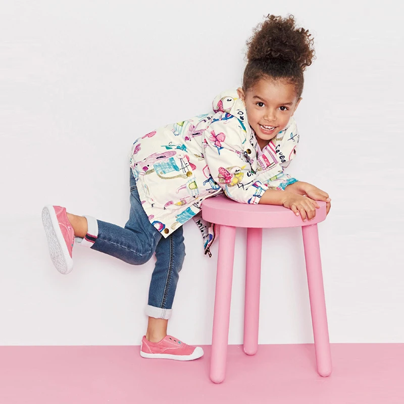 Осень 2020 куртка для девочек ветровка детский дождевик пальто с мультяшным