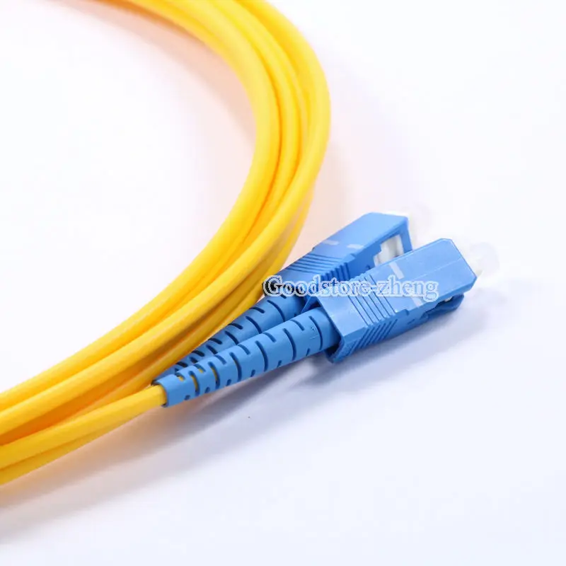 SC к ST оптоволоконный Соединительный шнур Джампер кабеля SM simplex 9/125 фотоволоконный