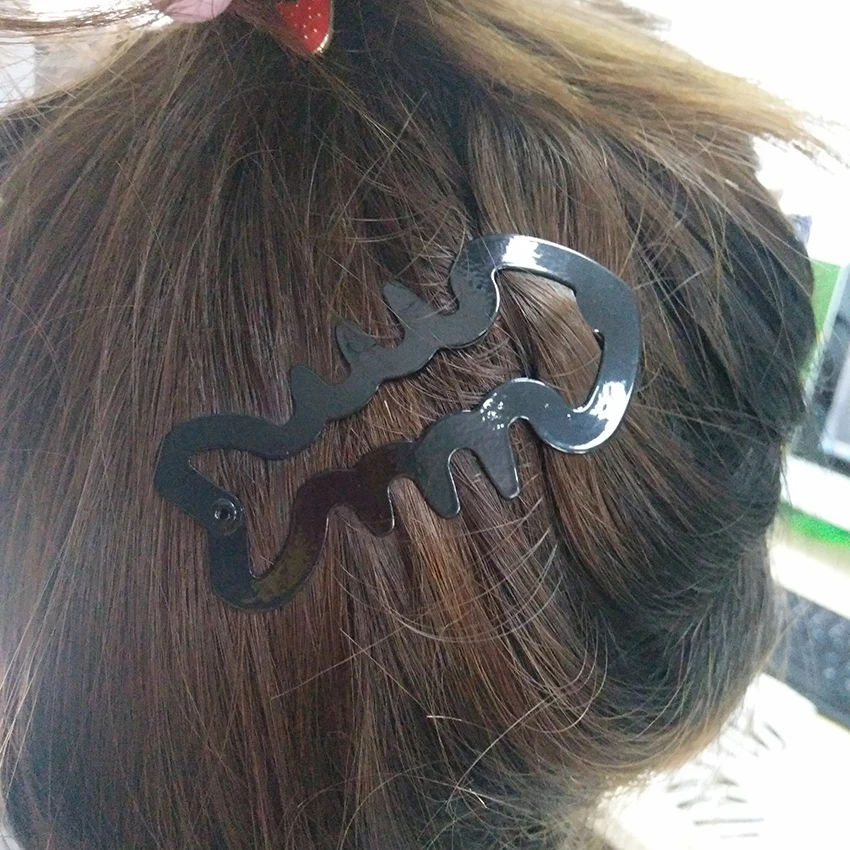 Горячая Распродажа детские новые заколки для волос милые с сердечками и рыбками