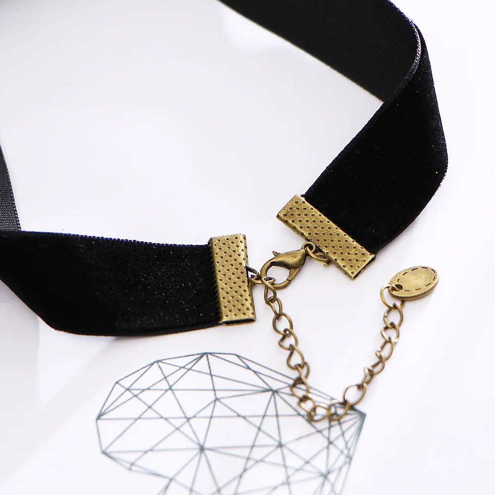 Ожерелье с имитацией жемчуга и татуировкой кожаное ожерелье фланелевый чокер