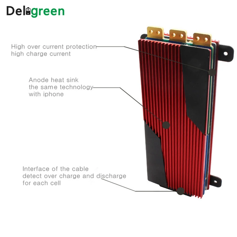 7S 120A 150A 200A 250A 24V PCM/PCB/BMS для 3 7 V LiNCM аккумуляторной батареи 18650 Литиево ионная