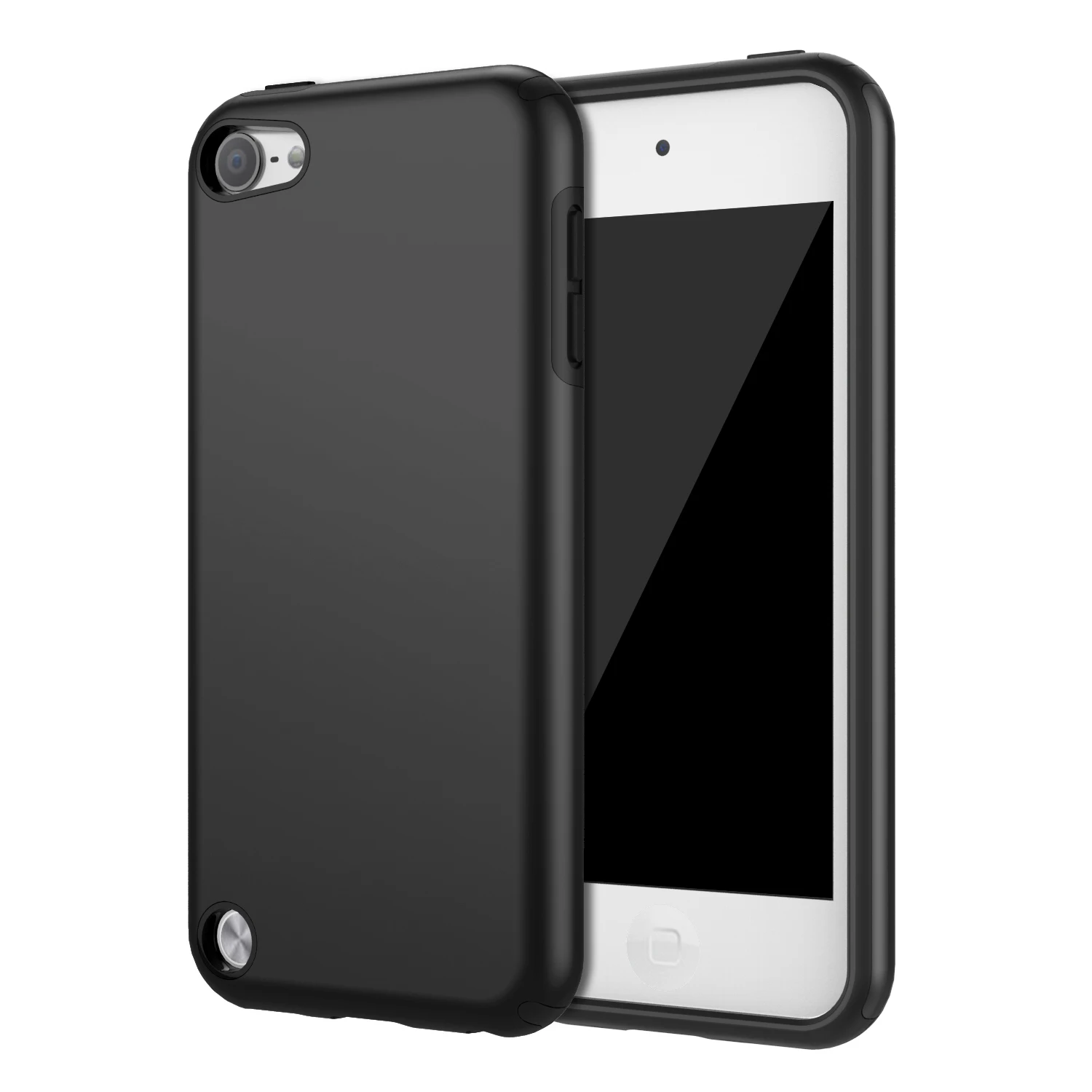 Чехол MoKo для iPod Touch 6/iPod Touch 5,2 в 1 амортизирующий бампер из ТПУ ультра тонкий защитный чехол с жесткой задней крышкой