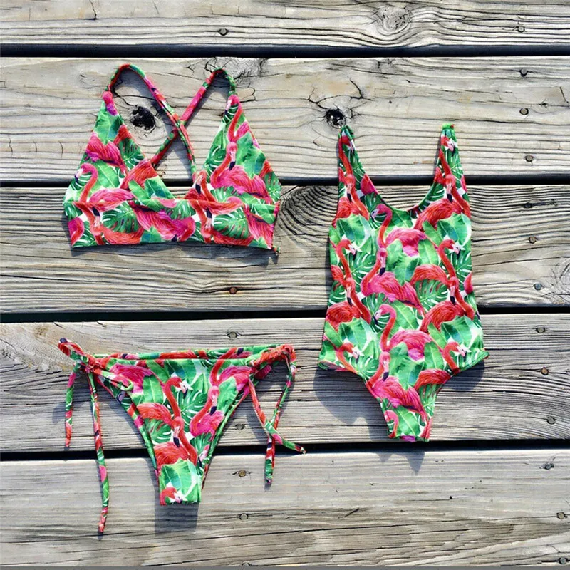 Новинка лета 2019 семейный одинаковый купальник комплект бикини для мамы дочки