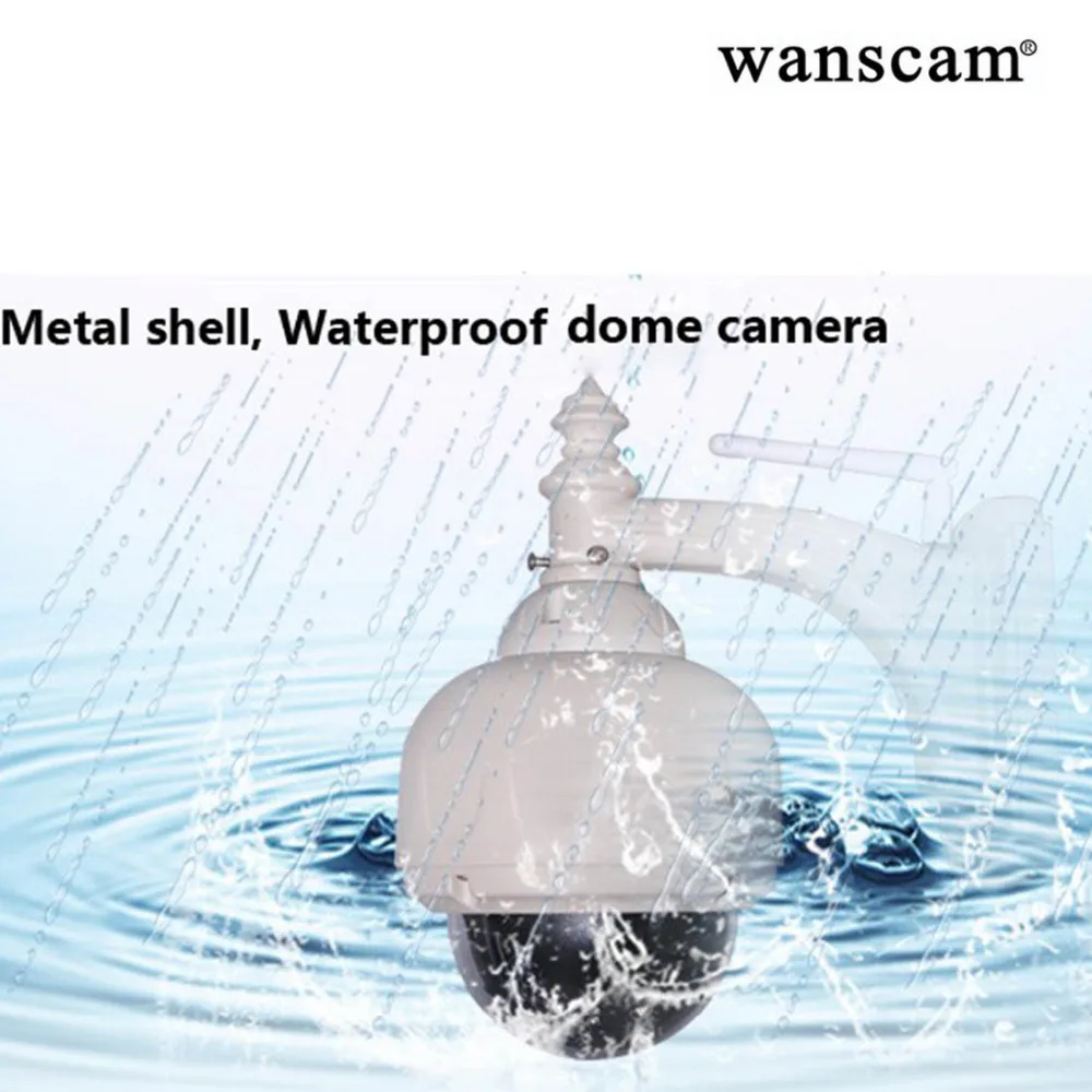 Водонепроницаемый Wanscam HW0038 HD 720 P IP Камеры Скрытого видеонаблюдения телеметрией