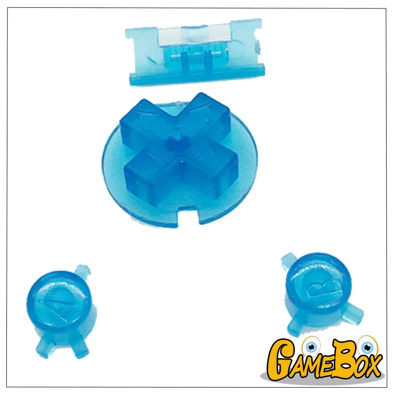 Пластиковые кнопки включения и выключения питания цветные Gameboy GBC для кнопок D A