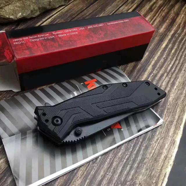 Новейший качественный тактический складной нож OEM 1990 8cr13Mov карманный с черным
