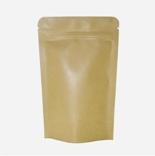 5 шт 18*26 см стоьте вверх крафт бумаги Ziplock пакеты для упаковки кофе упаковывая