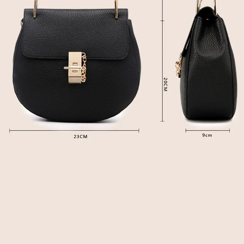 New design fashion women's crossbody women Luxury handbag totes PU Leather high quality shoulder messenger bag | Багаж и сумки