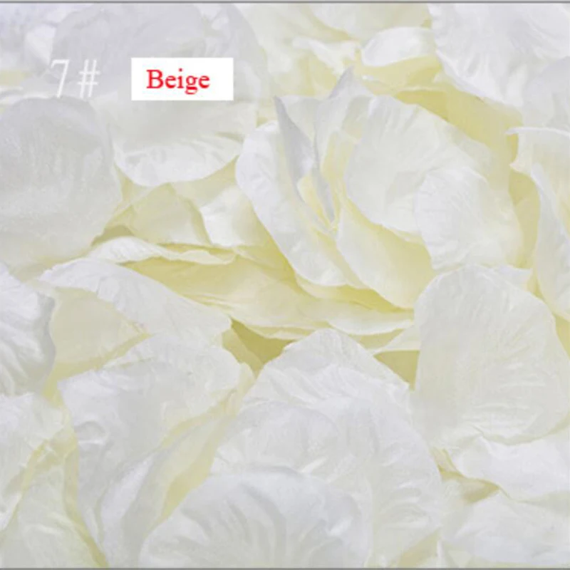 500pcs / lot silk rose petals for Wedding Party Birthday Decoration Romantic Artificial Rose Petals Flower | Свадьбы и торжества