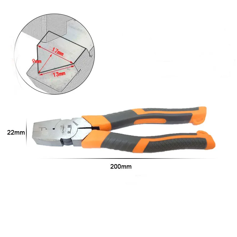 angle pliers Обновление 45-135 градусов мульти угол Mitre сайдинг провод воздуховод резак ПВХ PE пластиковые трубы шланг ножничный отрезок домашний декор сантехника инструмент - Цвет: angle pliers