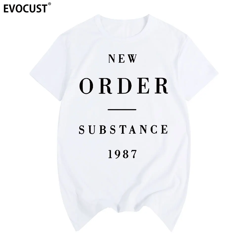 Новый заказ 1987 Альтернативная футболка Хлопковая мужская новая женская унисекс