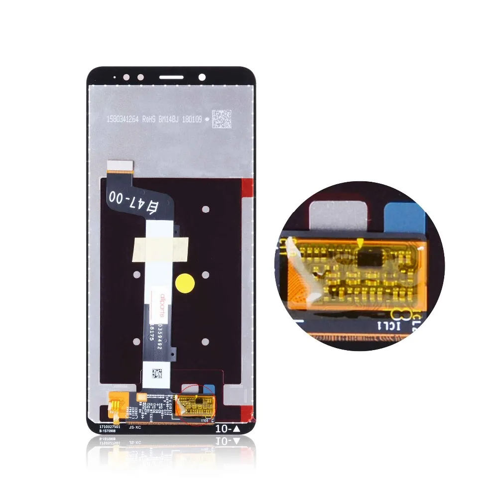Дисплей для Xiaomi Redmi Note 5 Pro Prime LCD в сборе с тачскрином Oригинал 5.99'' черный белый
