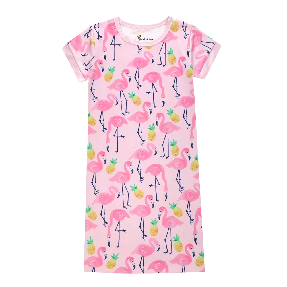 Baby Girls Summer Bird Printing Dress Kids Clothes 2022 Vestidos Princess 3D Animal Children Party Dresses For 3-10 Years | Детская