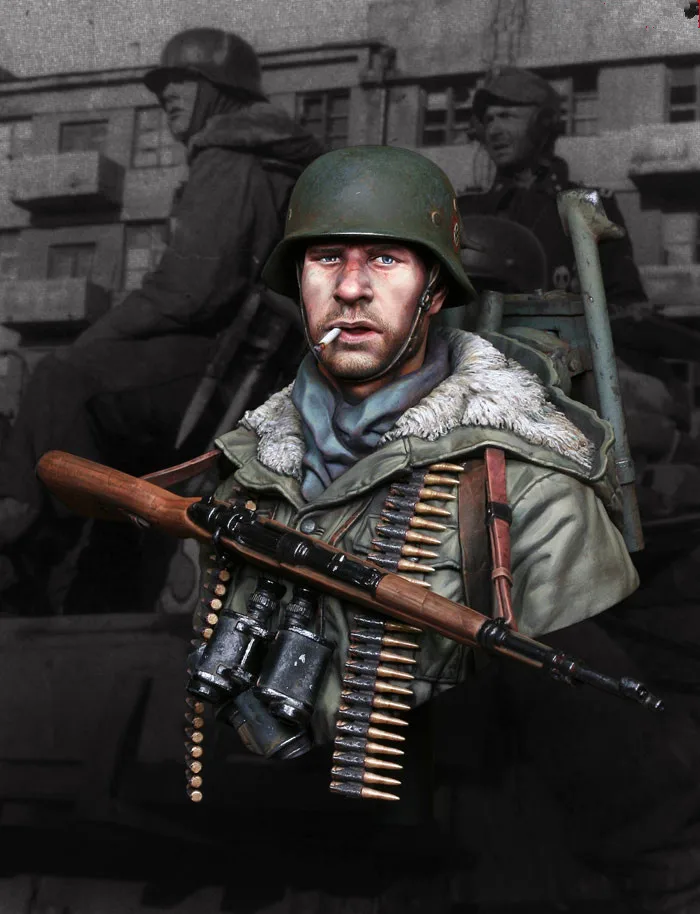 1/10 бюст полимерный рисунок комплект нераскрашенный без рисунка BUST218 | Игрушки и