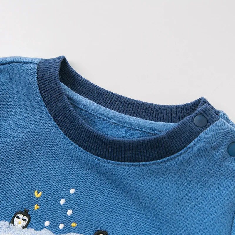 DBJ10978 dave bella autumn baby boys fashion clothing sets long sleeve pants suits children print clothes | Детская одежда и обувь