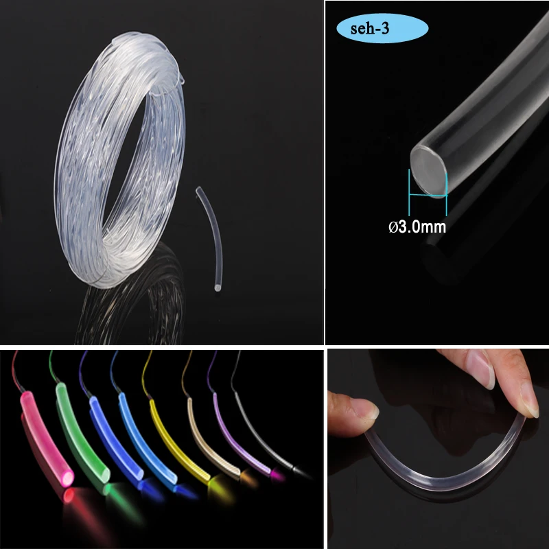 

Manufacture price 3.0mm SOFT end glow light endoscopic fiber optic cable for equipment lighting