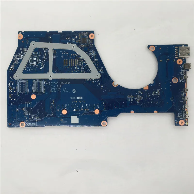 Материнская плата для ноутбука YOGA 700-14ISK yogo 700-14lSK BYG43 NM-A601 5B20K41655 I7-6500U CPU 100% полностью