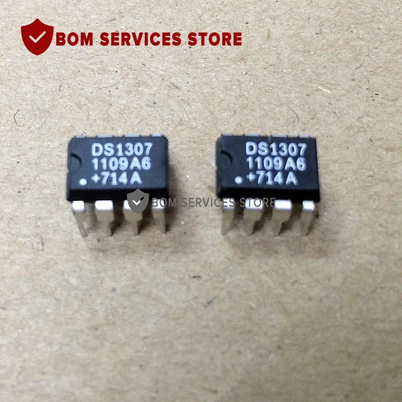 Быстрая доставка 10 шт. DS1307 DIP8 DS1307N часы IC|Запчасти для кондиционера| |