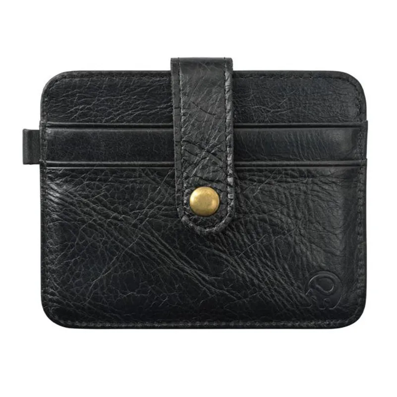 2017 тонкая кожаная сумка с несколькими отделениями для карт мужской кошелек