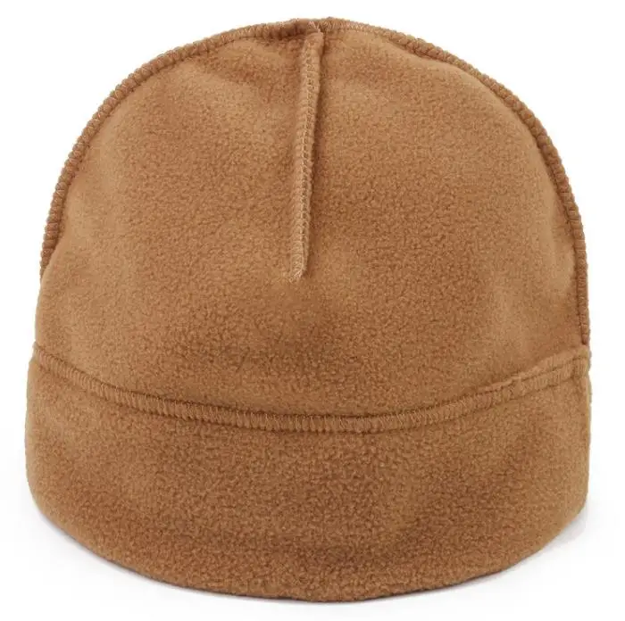 Outdoor Warm Ski Hat Men Embroidery Black Army green Winter Thicked Hats Fleeces Caps Thick fleece cap-Can Customize LOGO
