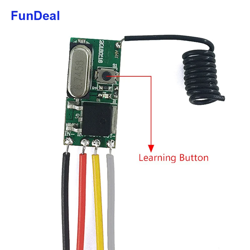 Универсальный беспроводной пульт дистанционного управления 433 МГц Микро Мини DC 3
