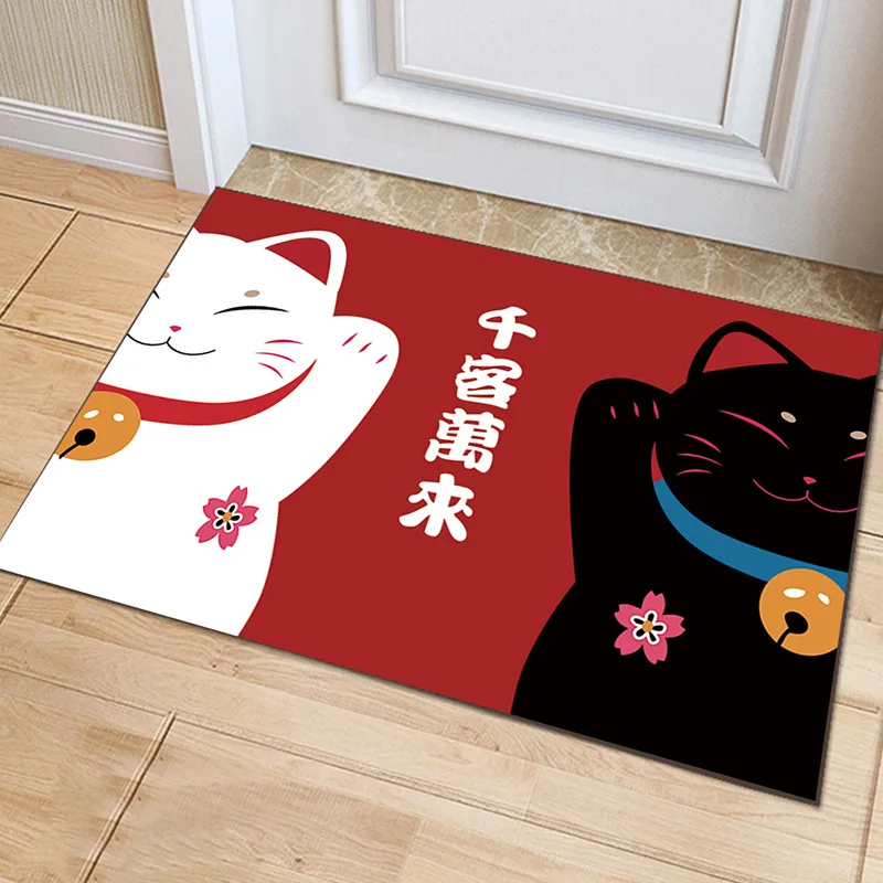 Напольный коврик Fortune Cat ковер для гостиной декор кухни спальни ног|Коврик| |