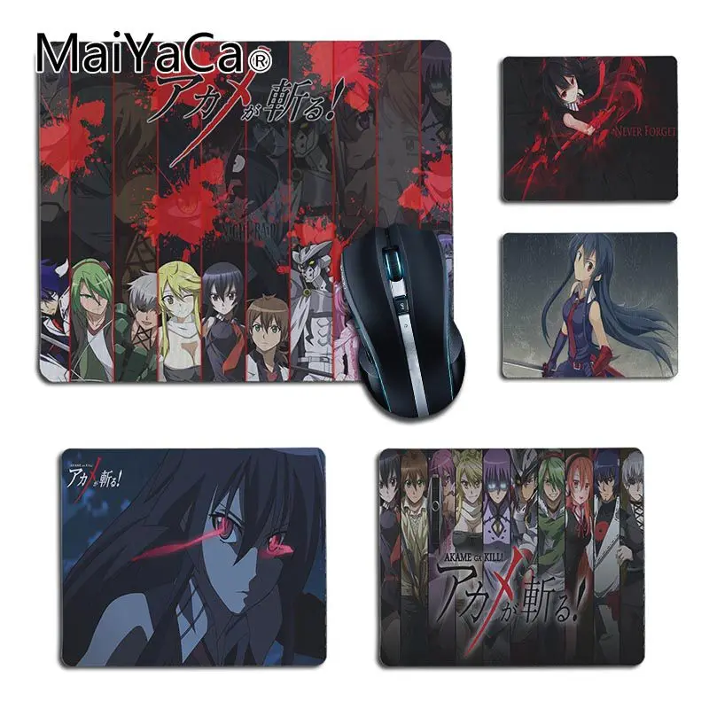 MaiYaCa горячая Распродажа Akame Ga kill Аниме Коврик для мыши геймер игровые коврики