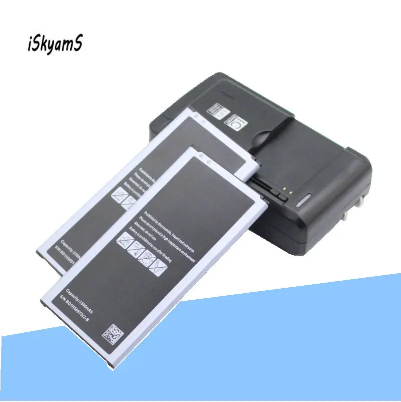 ISkyamS 2x3300 мА/ч EB-BJ710CBE запасная батарея + зарядное устройство для Samsung Galaxy J7 2016 Edition J710