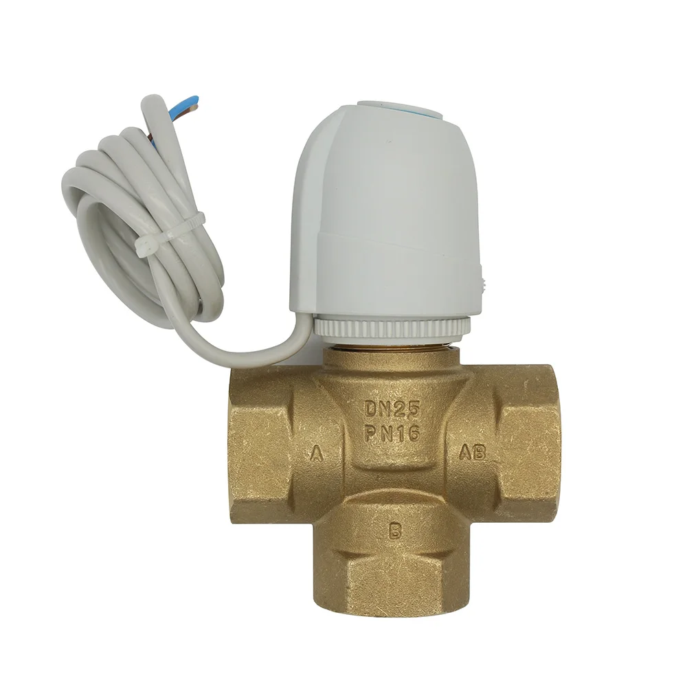 Электропривод для контроля температуры в помещении 230 В 24 нормально открытый