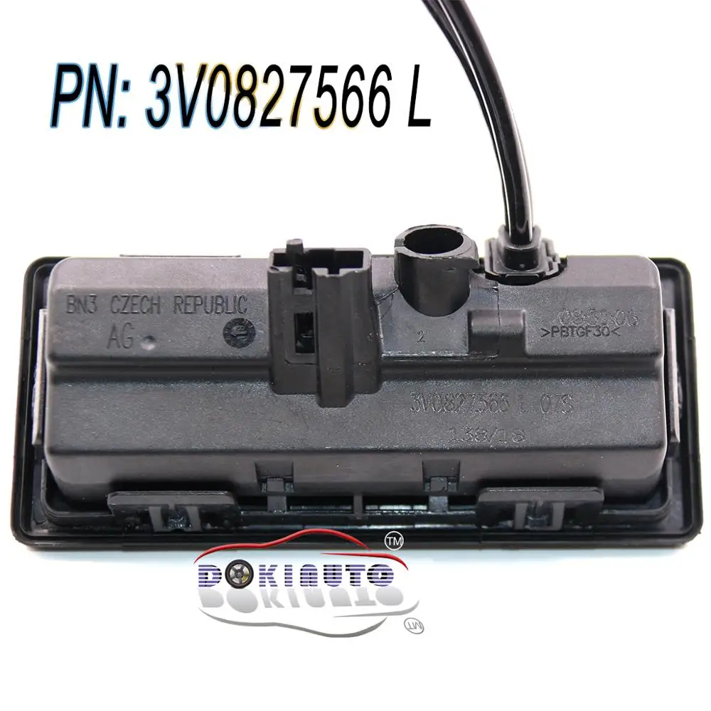 Камера заднего вида с ручкой для багажника подсветкой Audi NEW A4 A5 B9 8W Q7 4M 3V0 827 566L