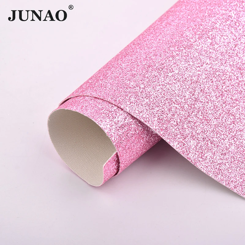 JUNAO 20x34 см блестящий золотой цвет искусственная кожа блестящая ткань PU кожзам