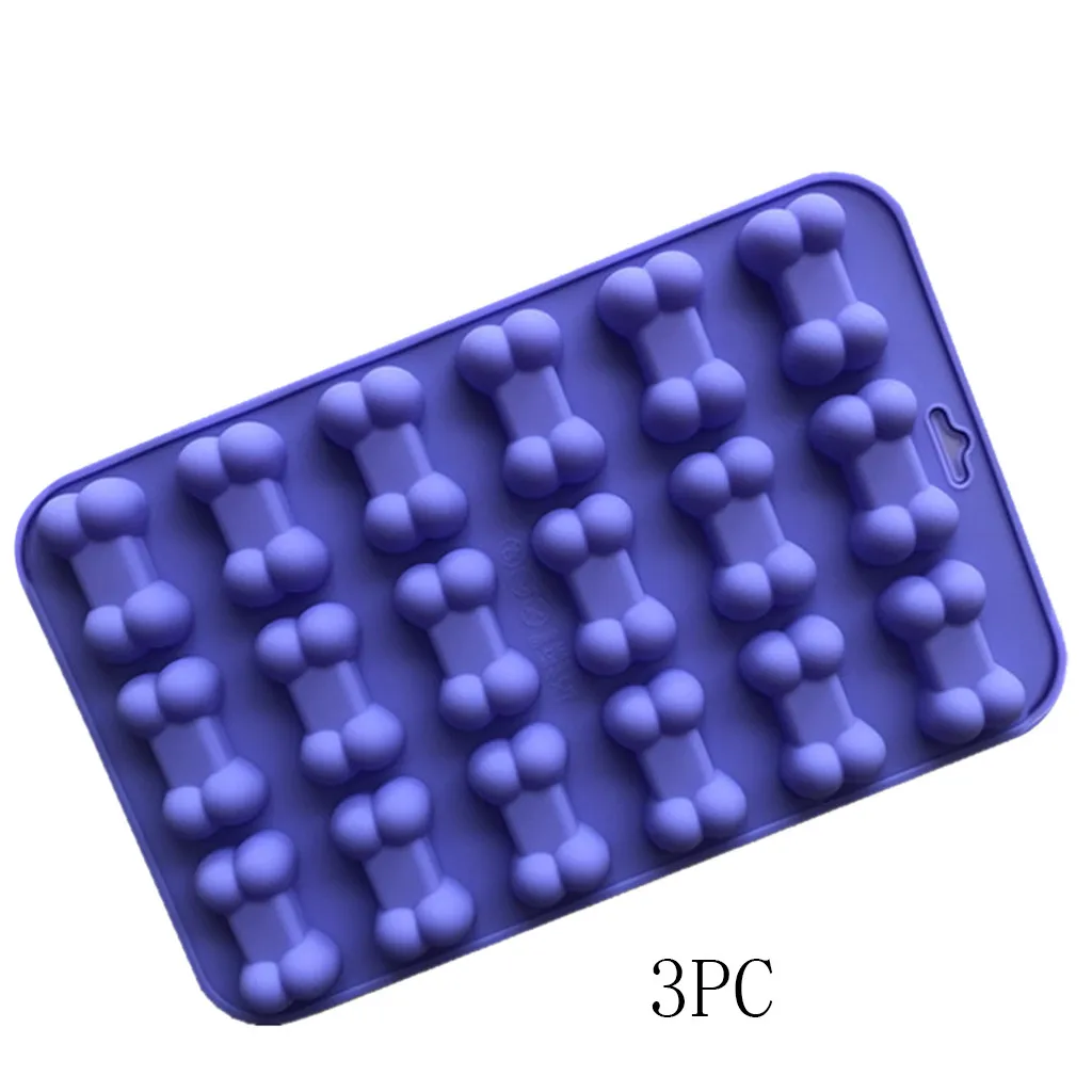 3 шт. из силиконы штамповый торт форма для шоколадной выпечки инструмент|Формы