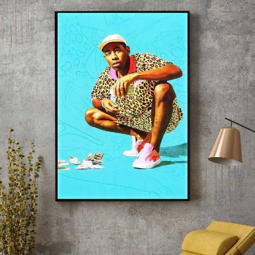 

Tyler The Creator Art Prints Silk Poster And Print Wall Art Picture Painting Home Decor for Living Room