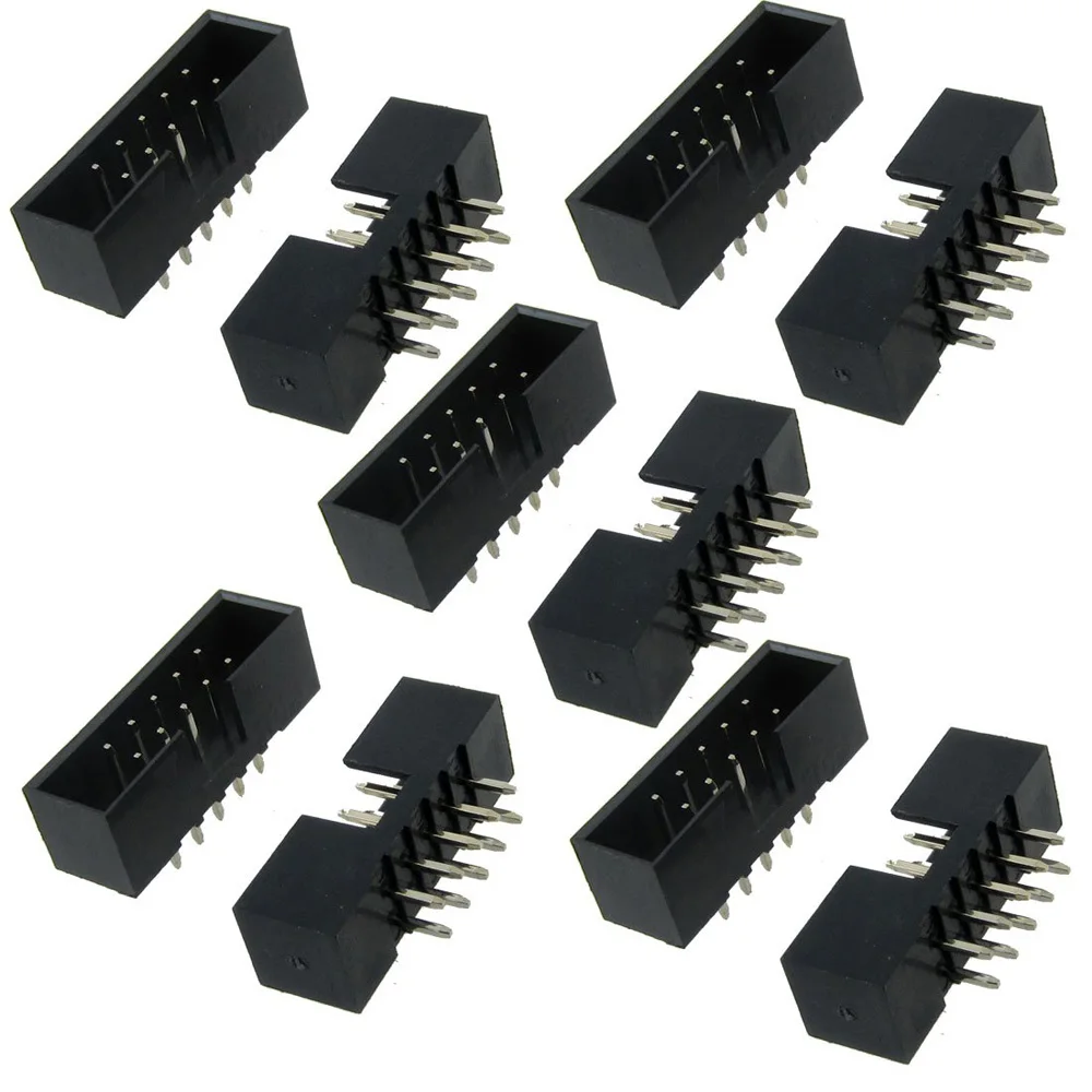 2015 горячая 10 шт 2x5 Pin 2 54 мм Шаг двухрядный PCB IDC|idc pcb|idc 2x5idc |