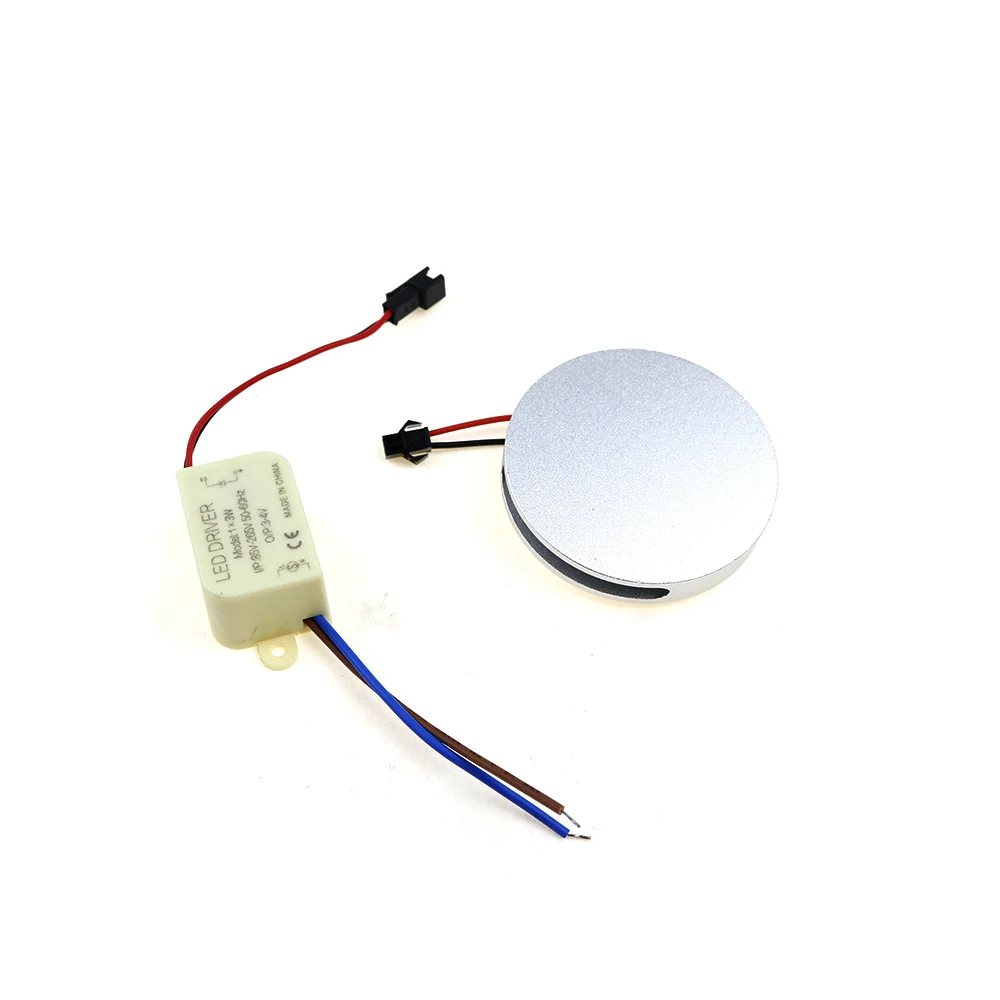 Современный светодиодный настенный светильник 67 мм диаметр круглый алюминиевый