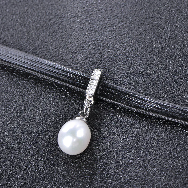 MECHOSEN подвеска с искусственным жемчугом кожаный ошейник Серебрянное колье чокер