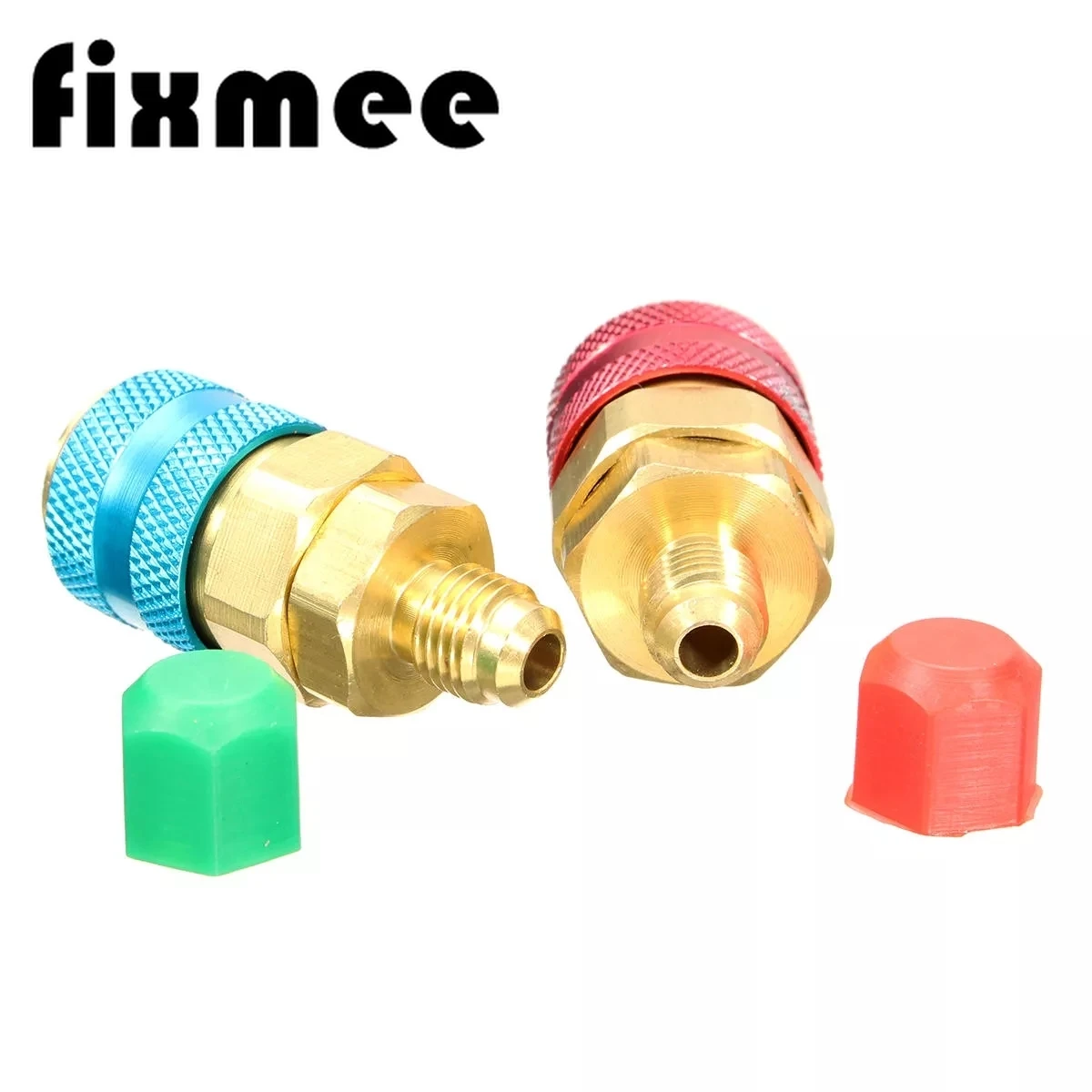 Быстроразъемный соединитель для автомобиля Freon R134A H/L латунные адаптеры