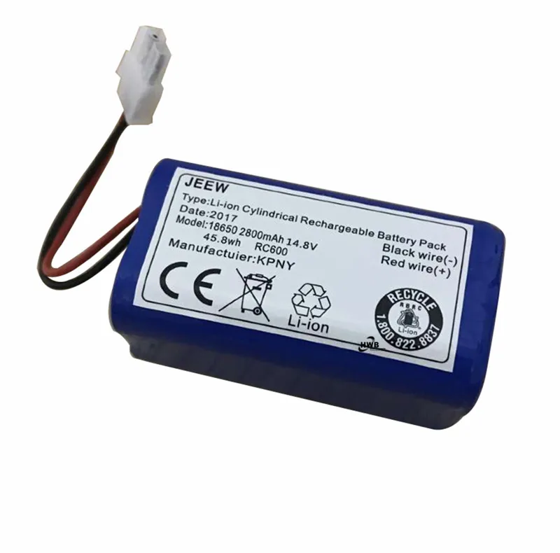 Литиевая батарея для робота-пылесоса V7 V7s CR130 V780 EHS-Q800 cen550 cen640 2800 cen553 18650 1 шт. 14 8 мАч